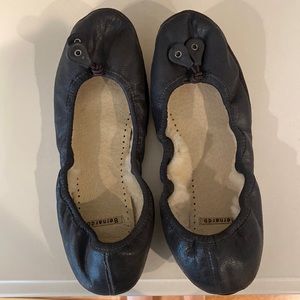 Bernardo shearling lined flats